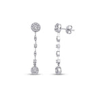 0,90 ct. Diamant Trend Ohrringe