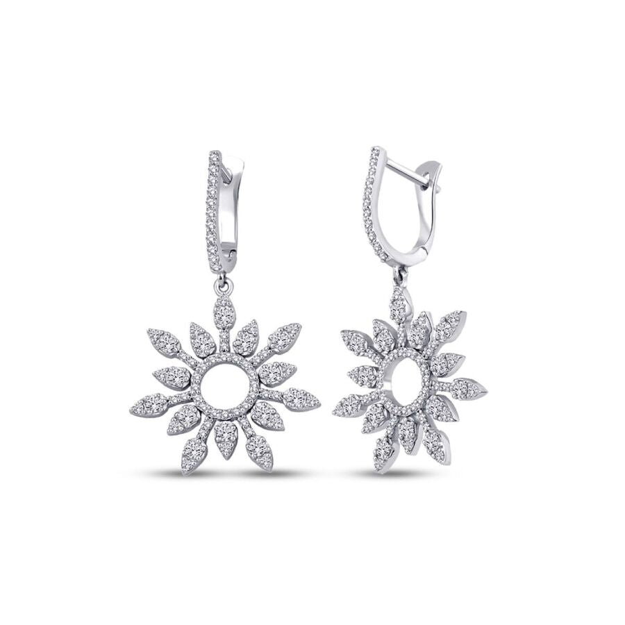 1,27 ct. Diamant Aurora Ohrringe