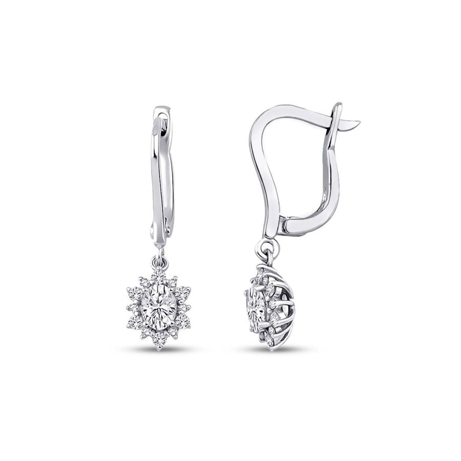 0,87 ct. Diamant Trend Ohrringe