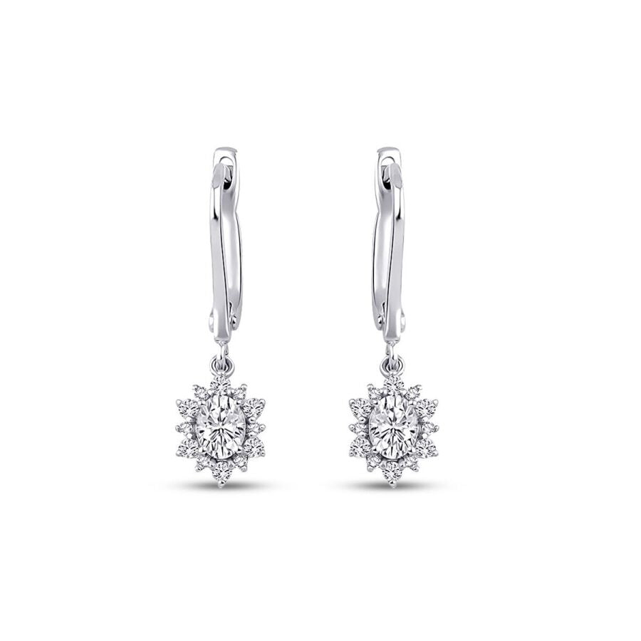 0.87 ct. Diamant Trend Ohrringe