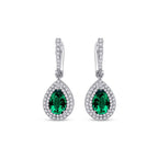 2,99 ct. Diamant Farbstein Ohrringe