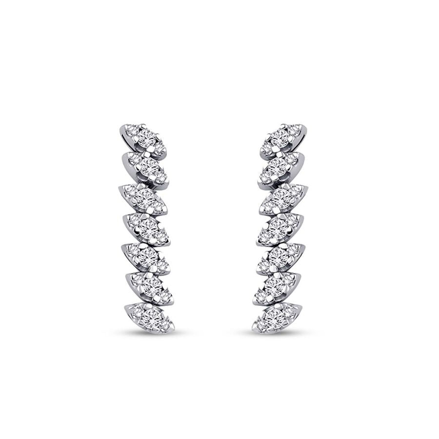 0,50 ct. Diamant Aurora Ohrringe