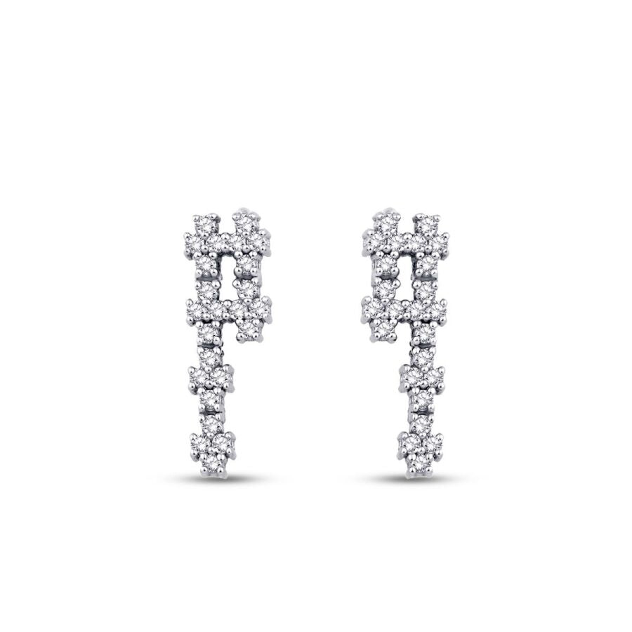 0,25 ct. Diamant Trend Ohrringe