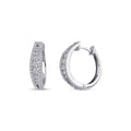 0,77 ct. Diamant Creolen Ohrringe