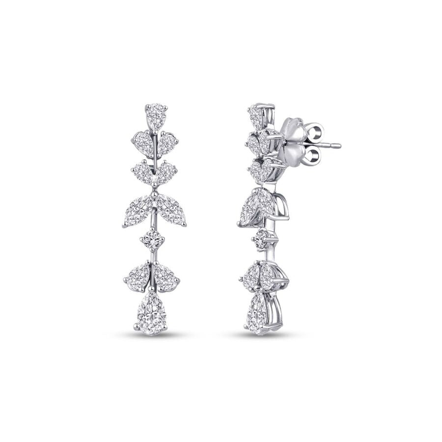 3,21 ct. Diamant Trend Ohrringe