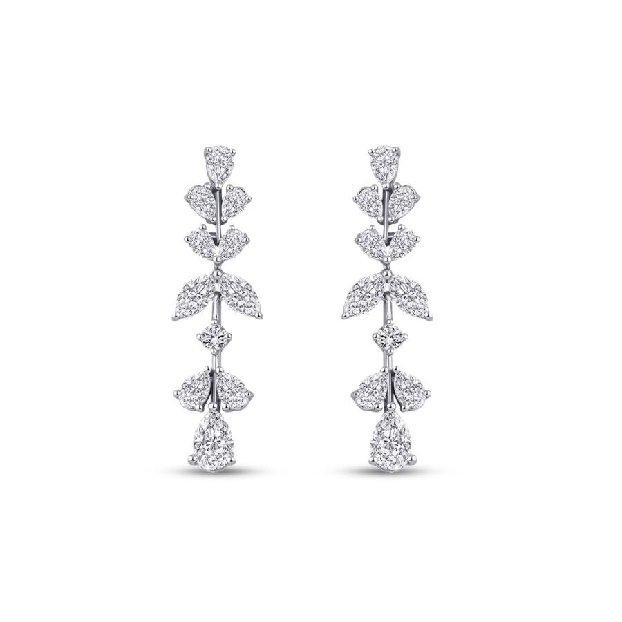 3,21 ct. Diamant Trend Ohrringe