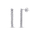 1,97 ct. Diamant Tennis Ohrringe