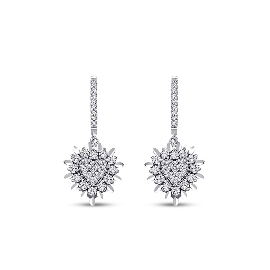 0,91 ct. Diamant Trend Ohrringe