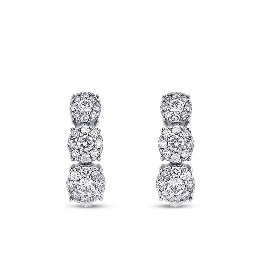 0,74 ct. Diamant Trend Ohrringe