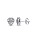 0,32 ct. Diamant Herz Ohrringe