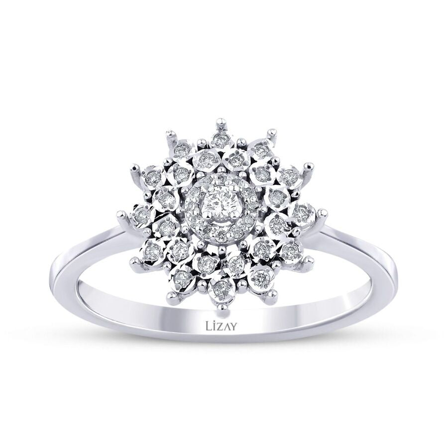 0,13 ct. Diamant Trend Ring