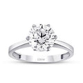 Gold Solitaire Ring