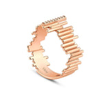 Trend-Ring aus Roségold