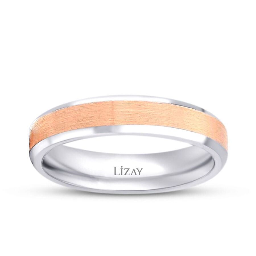 Gold Zweifarbiger Ehering