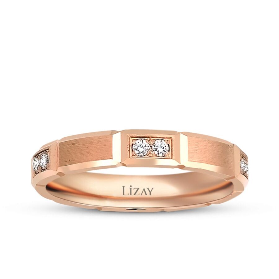 Roségold Ehering