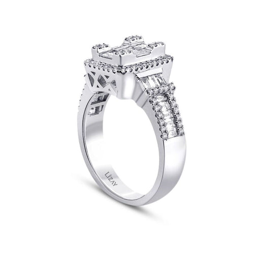 1.06 ct. Diamant Baguette Ring