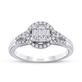 0,43 ct. Diamant Baguette Ring