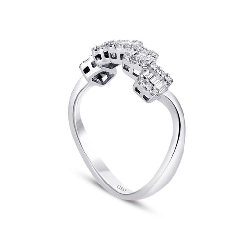 0,40 ct. Diamant Baguette Ring