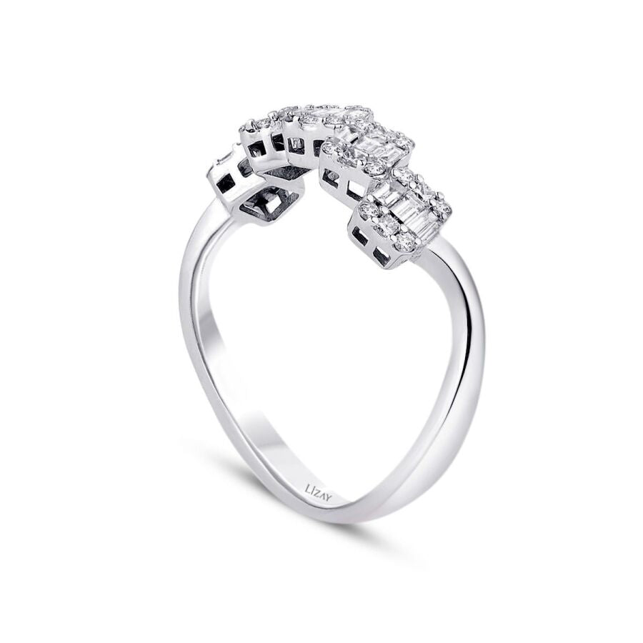 0.40 ct. Diamant Baguette Ring
