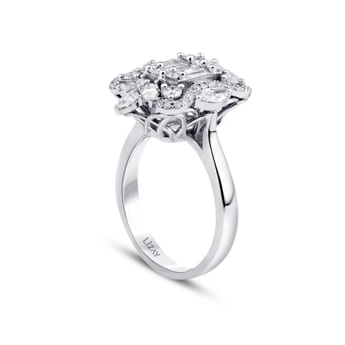 1,03 ct. Diamant Baguette Ring