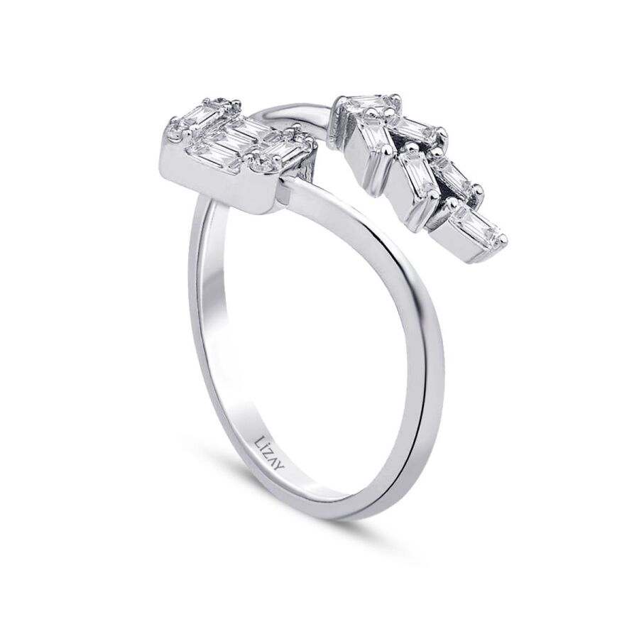 0.29 ct. Diamant Baguette Trend Ring