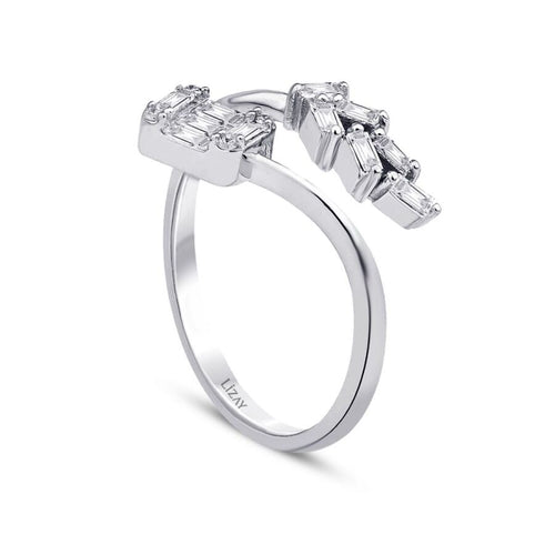0.29 ct. Diamant Baguette Trend Ring