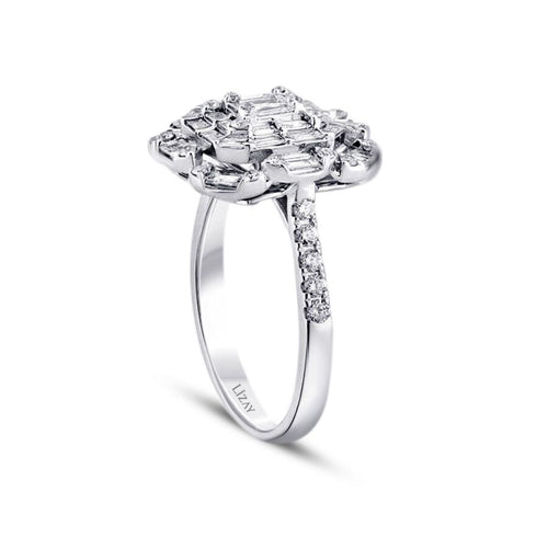 1,17 ct. Diamant Baguette Ring