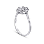 0,31 ct. Diamant Baguette Ring