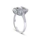0,67 ct. Diamant Baguette Ring