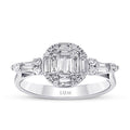 0,50 ct. Diamant Baguette Ring