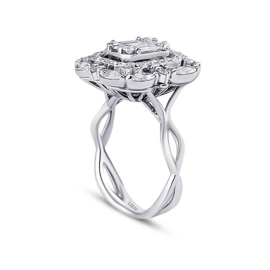 1,44 ct. Diamant Baguette Ring