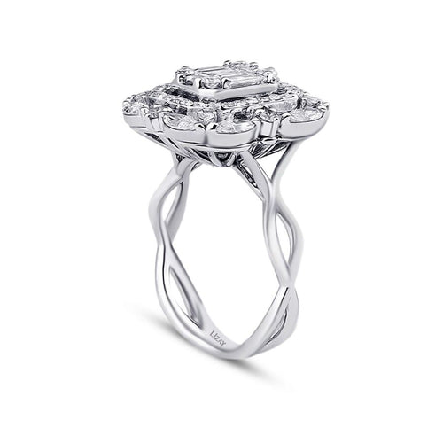 1.44 ct. Diamant Baguette Ring
