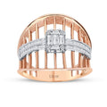 0,62 ct. Diamant Baguette Ring
