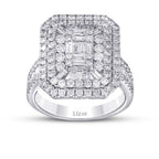 2,15 ct. Diamant Baguette Ring
