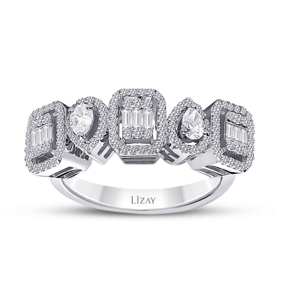 0.55 ct. Diamant Baguette Ring