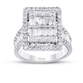 1,96 ct. Diamant Baguette Ring