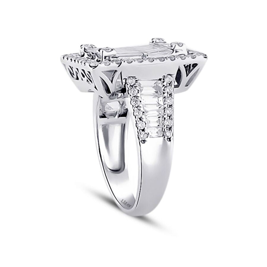 1.96 ct. Diamant Baguette Ring