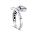 0,58 ct. Diamant Baguette Ring