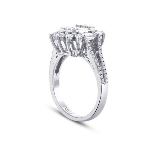 1,36 ct. Diamant Baguette Ring
