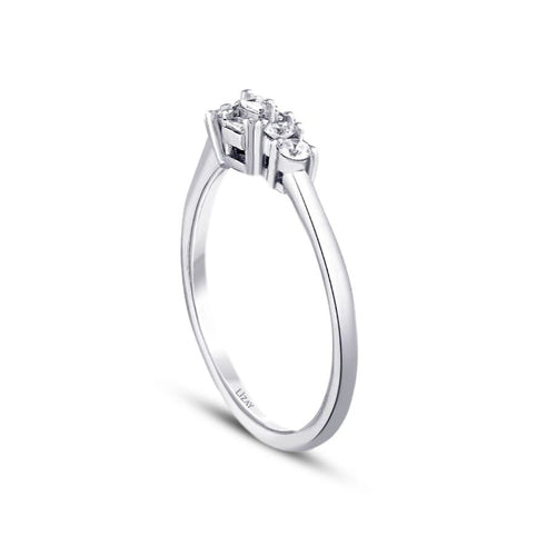 0.21 ct. Diamant Baguette Ring