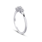 0,23 ct. Diamant Minimal Baguette Ring