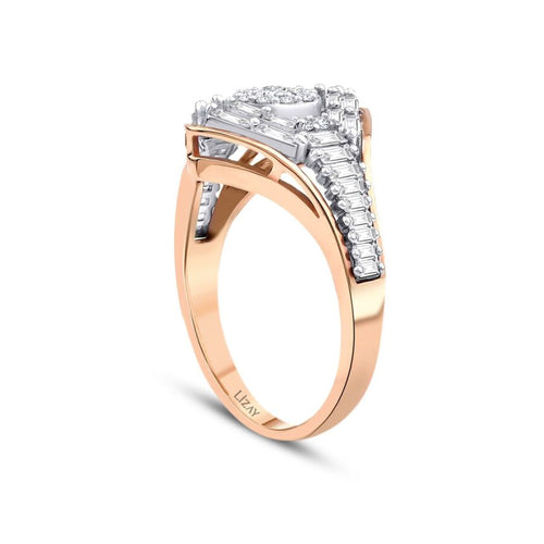 0.67 ct. Diamant Trend Baguette Ring