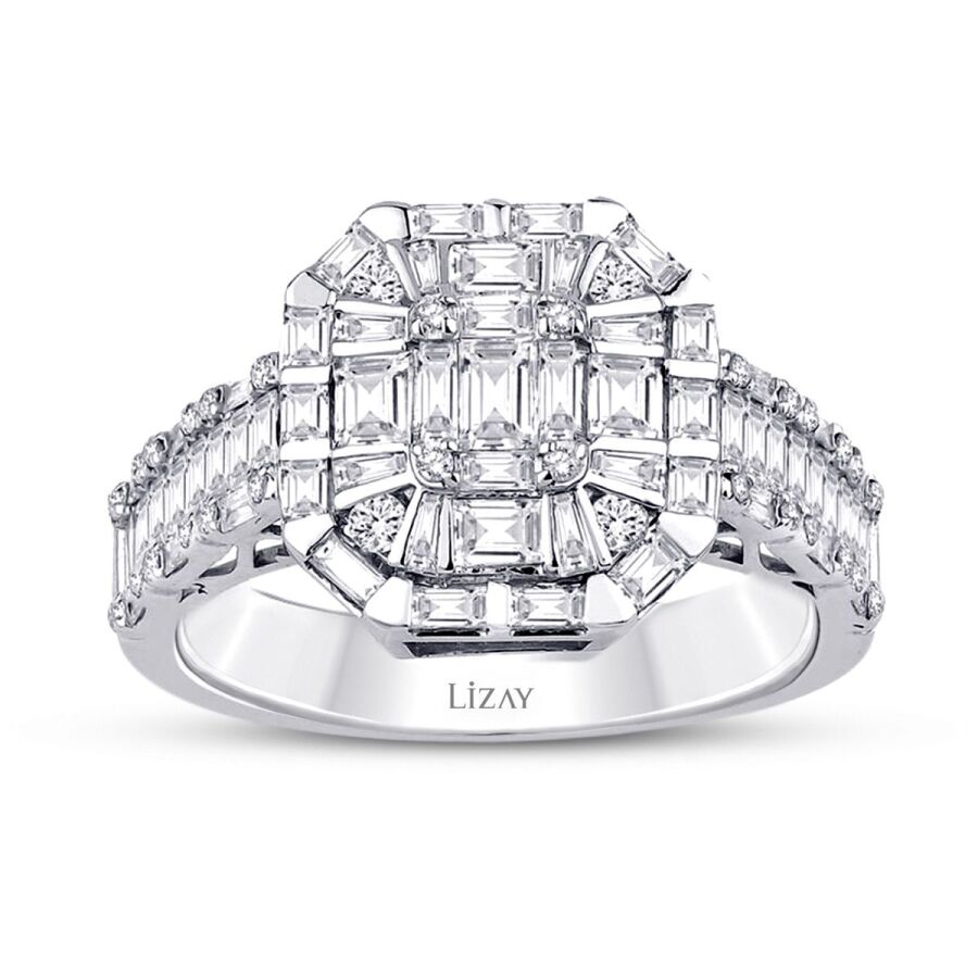 1.63 ct. Diamant Baguette Ring