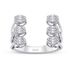 0,39 ct. Diamant Baguette Ring