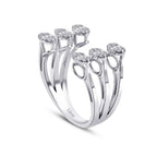 0,39 ct. Diamant Baguette Ring