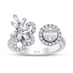 0,57 ct. Diamant Baguette Ring