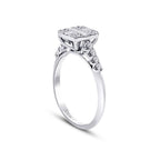 0,34 ct. Diamant Baguette Ring