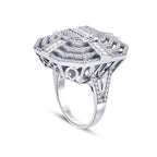 1,98 ct. Diamant Baguette Ring