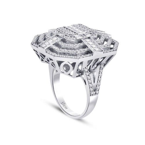 1,98 ct. Diamant Baguette Ring