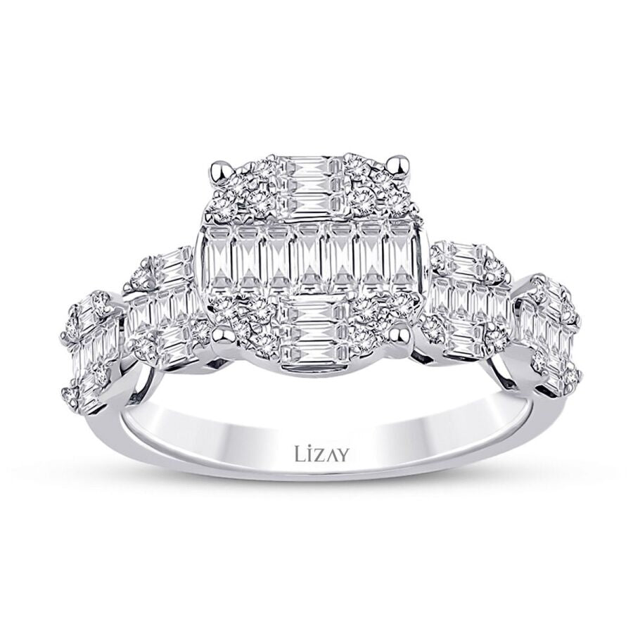 1,14 ct. Diamant Baguette Ring